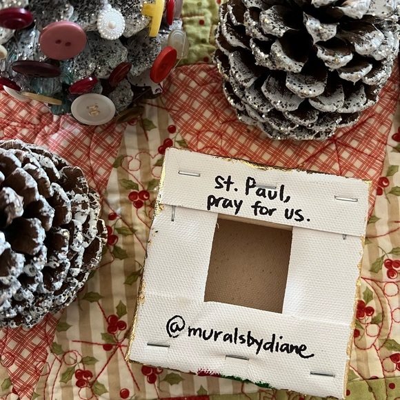 Custom tiny Saint paintings - Picture 4 of 6